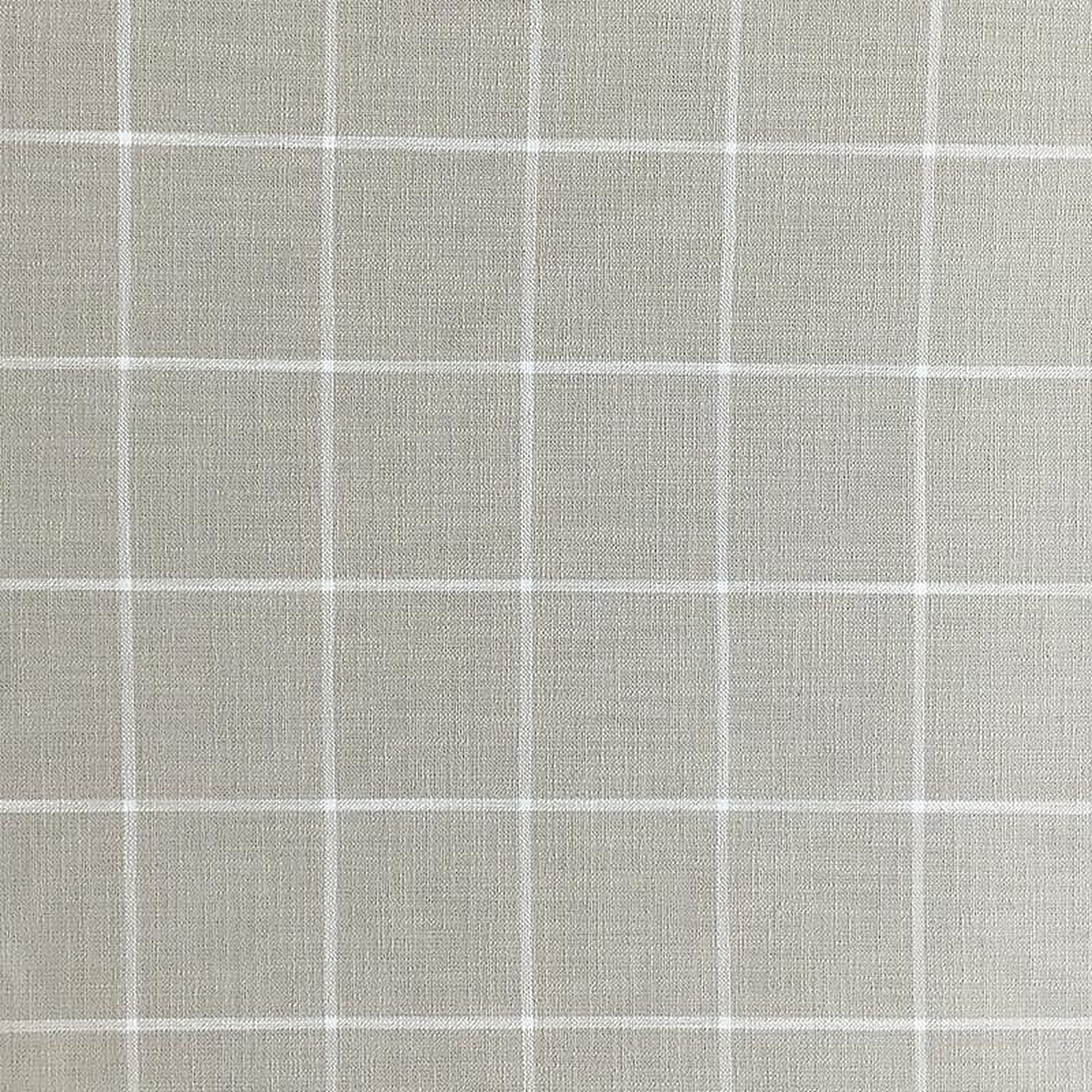 Damien Fabric in color Beige is a Two-Toned Stripe Fabric pattern good for Drapery & Curtain Fabric and Upholstery Fabric