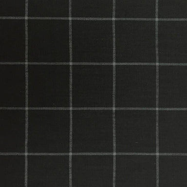 Damien Fabric in color Black is a Square Textured Fabric pattern good for Drapery & Curtain Fabric and Upholstery Fabric