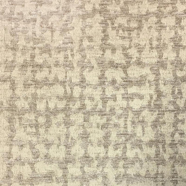 Damon fabric in color Cream showcasing fabric two tone chenille upholstery fabric & drapery & curtain fabric.
