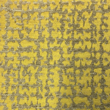 Damon fabric in color Canary showcasing fabric two tone chenille upholstery fabric & drapery & curtain fabric.