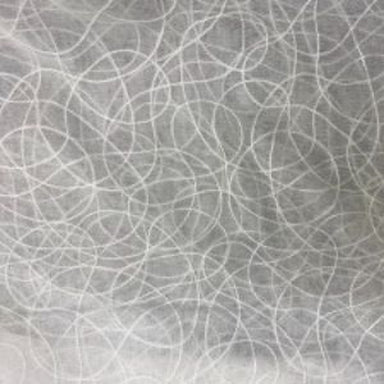 Dane Fabric in color Ivory is a Embroidery Abstract Design on Sheer Fabric pattern good for Drapery & Curtain Fabric