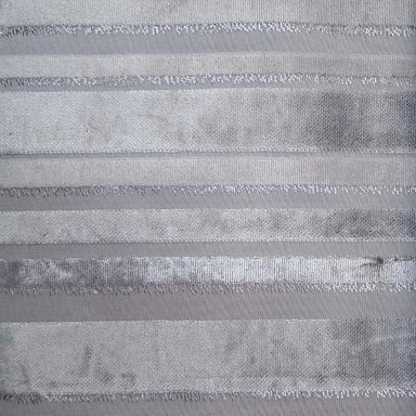 Dash Fabric in color Silver is a Striped Velvet Fabric pattern good for Drapery & Curtain Fabric and Upholstery Fabric