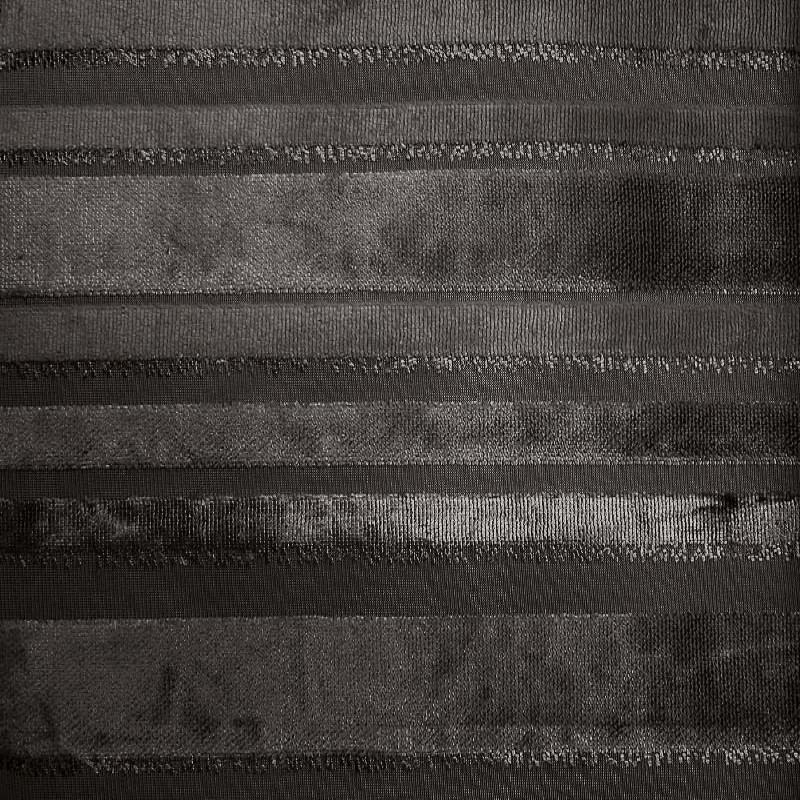 Dash Fabric in color Gray is a Striped Velvet Fabric pattern good for Drapery & Curtain Fabric and Upholstery Fabric