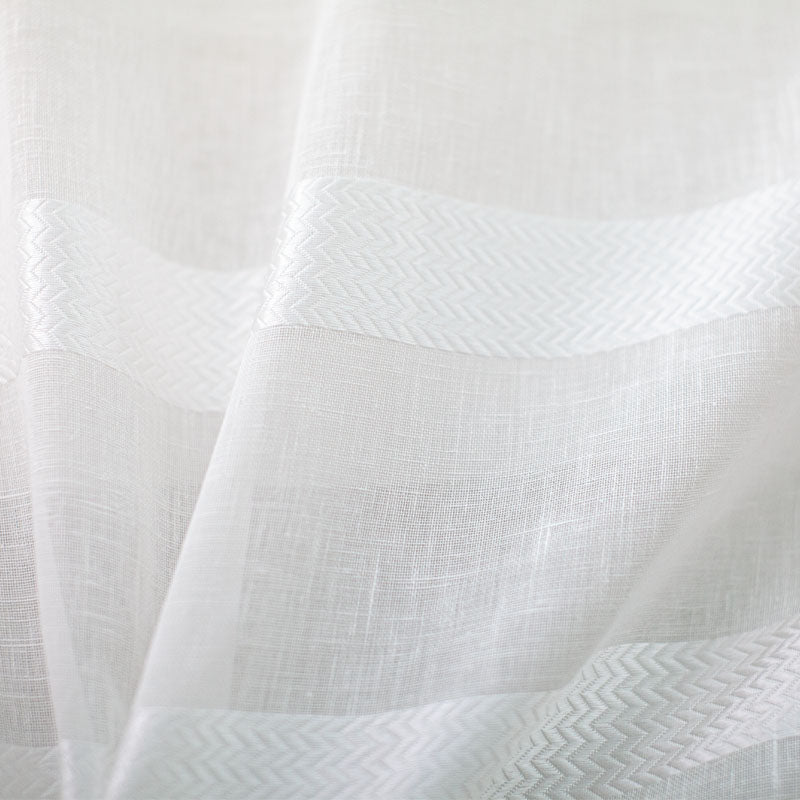 Delmar Fabric | Striped Sheer