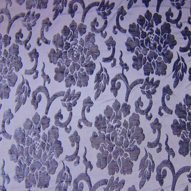 Dillards Fabric in color Purple is a Floral Chenille Fabric pattern good for Drapery & Curtain Fabric and Upholstery Fabric