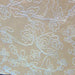 Dorsey Fabric in color Ecru is a Abstract Floral Embroidered Fabric pattern good for Drapery & Curtain Fabric