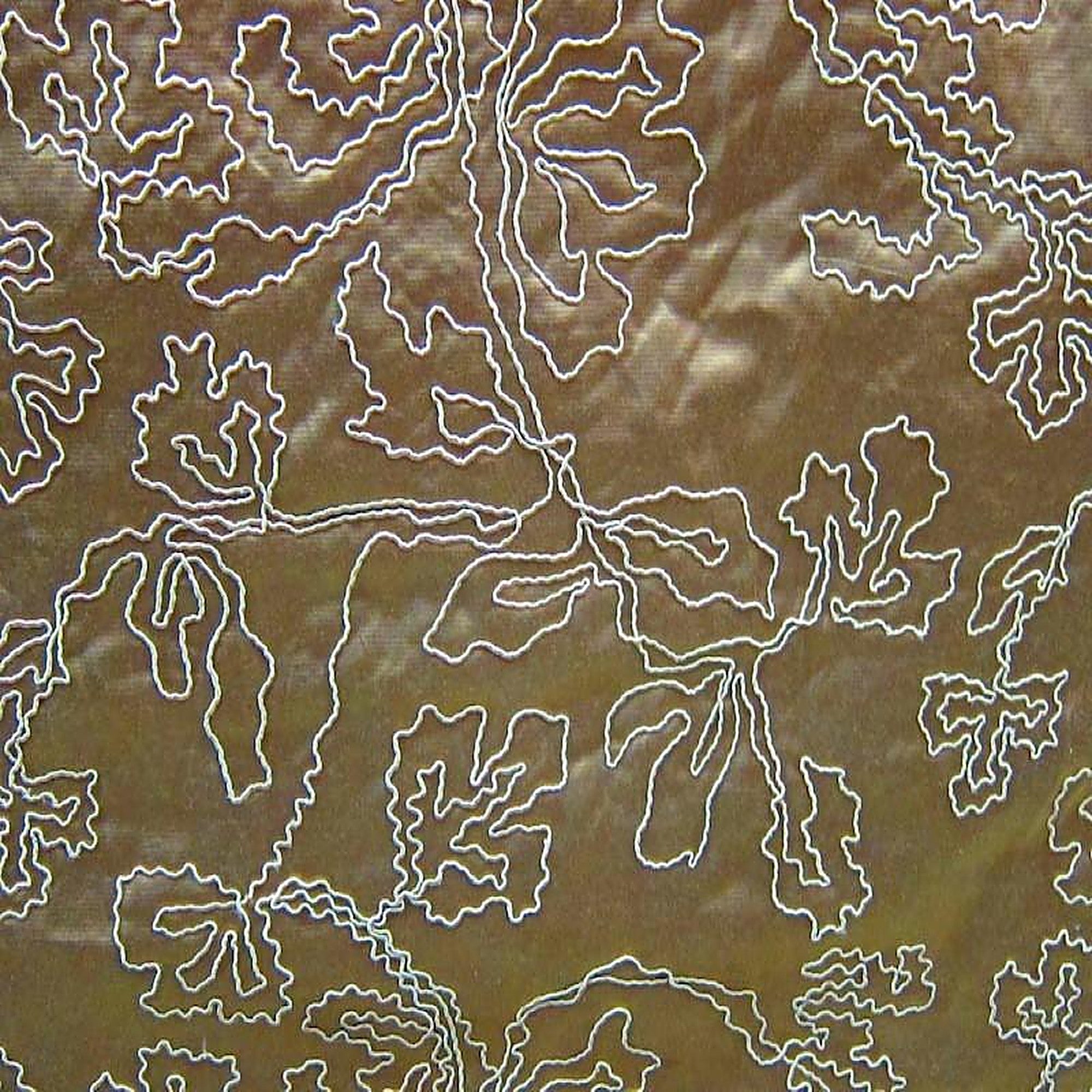 Dorsey Fabric in color Gold is a Abstract Floral Embroidered Fabric pattern good for Drapery & Curtain Fabric