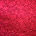 Dorsey Fabric in color Red is a Abstract Floral Embroidered Fabric pattern good for Drapery & Curtain Fabric