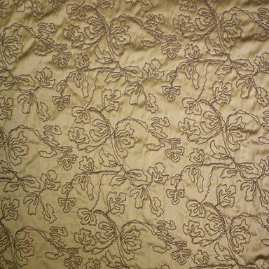 Dorsey Fabric in color Marigold is a Abstract Floral Embroidered Fabric pattern good for Drapery & Curtain Fabric