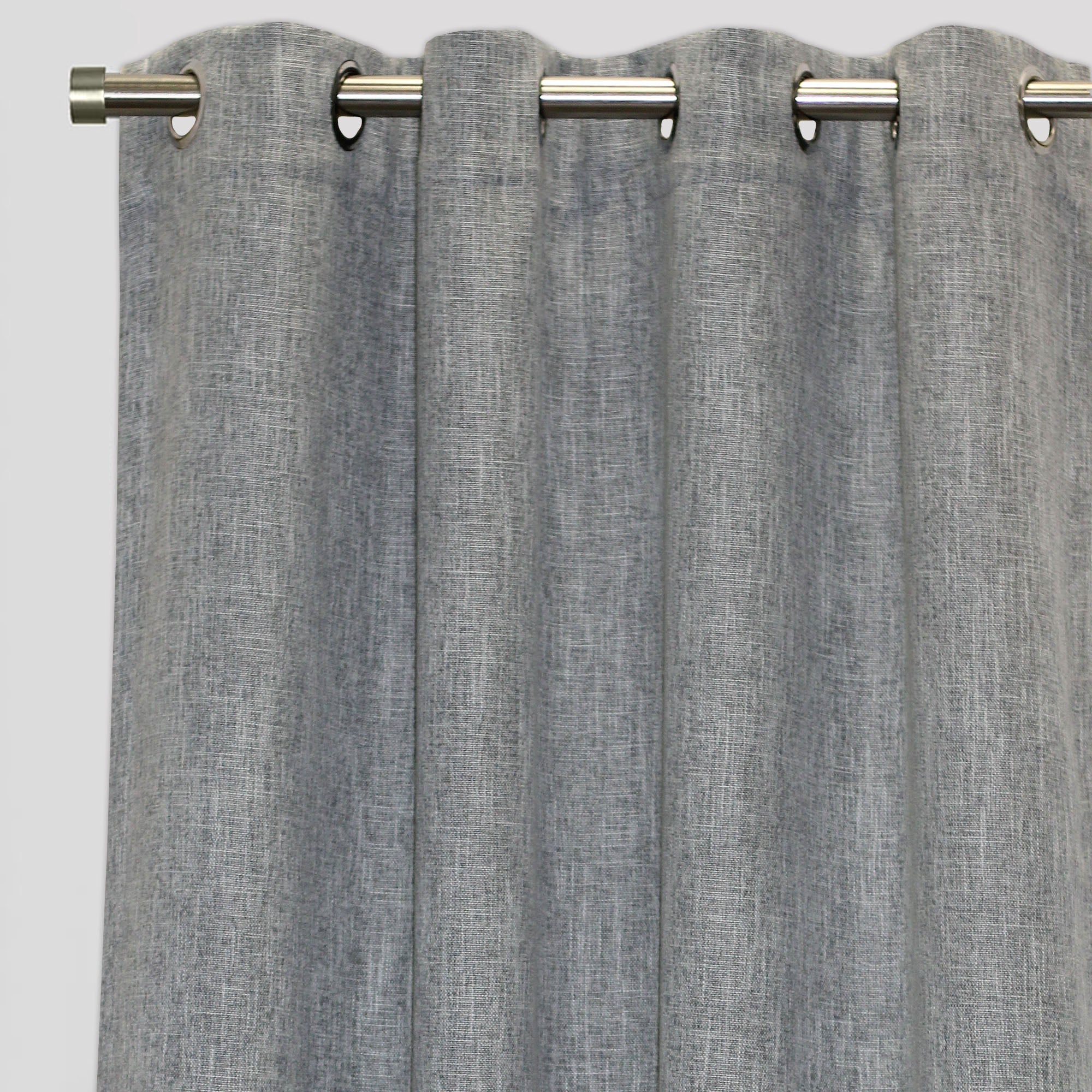 Colony Curtain Panels | Solid Linen Look Blackout