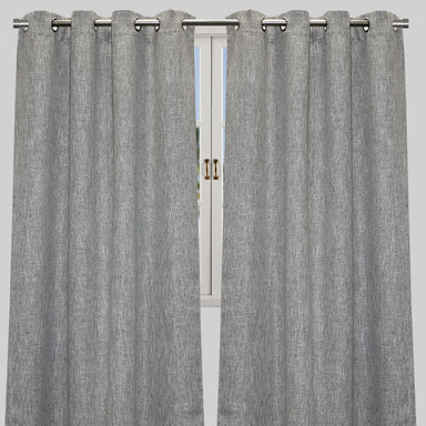 Colony Curtain Panels | Solid Linen Look Blackout
