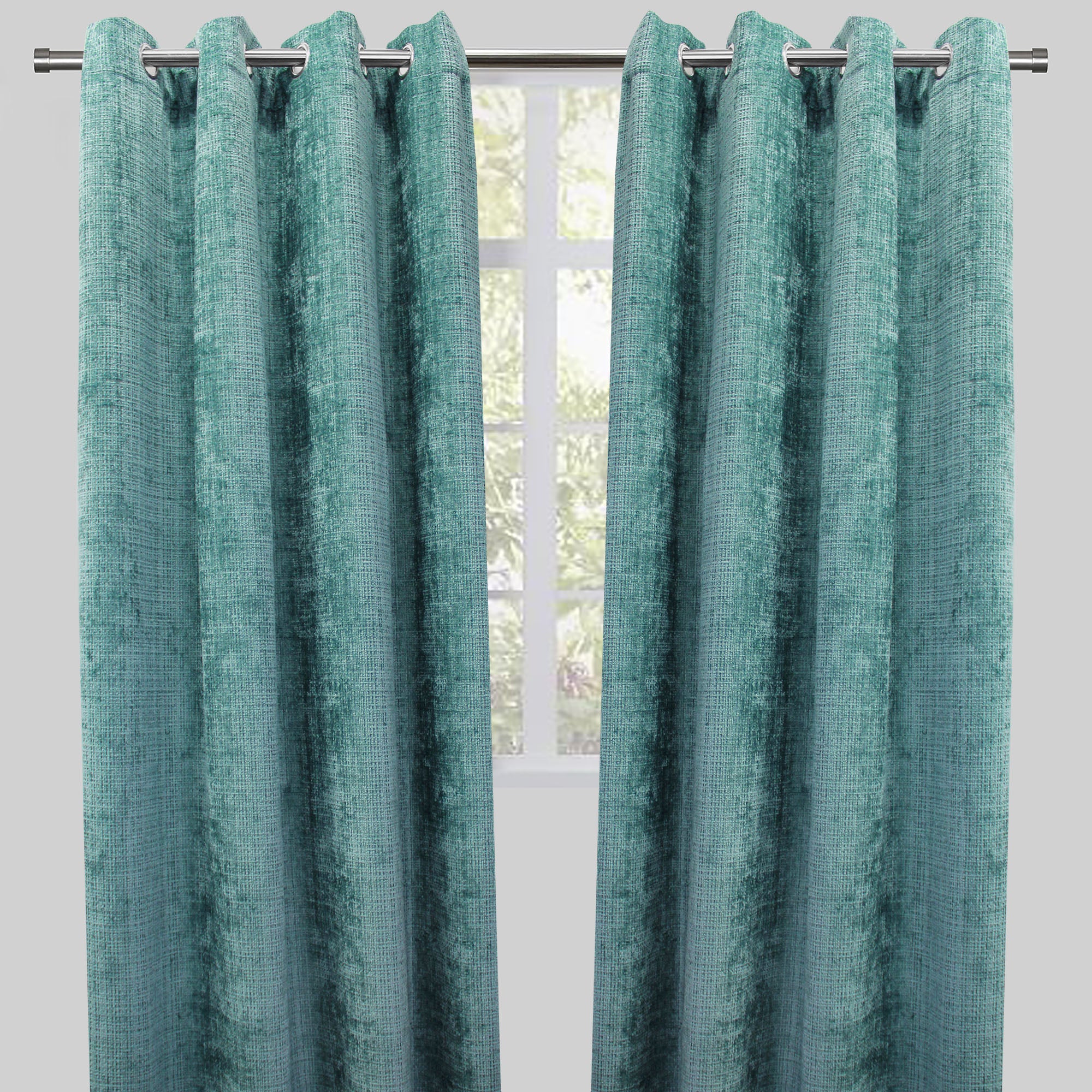 Luther Curtain Panels | Woven Chenille