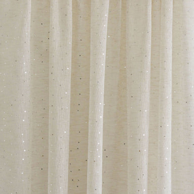 Polak Fabric | Sheer Sequins with Dots Fabric | Drapery & Curtain Fabric