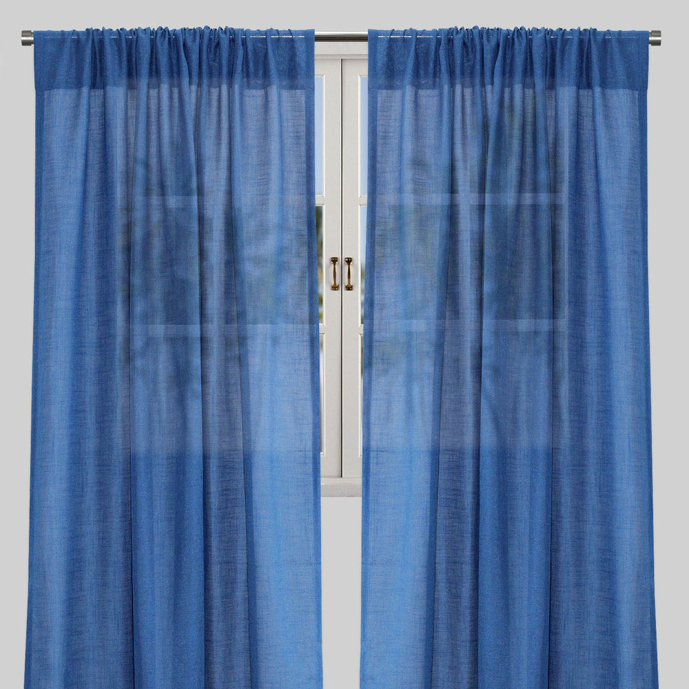 Ronan Curtain Panels | Solid Linen Look
