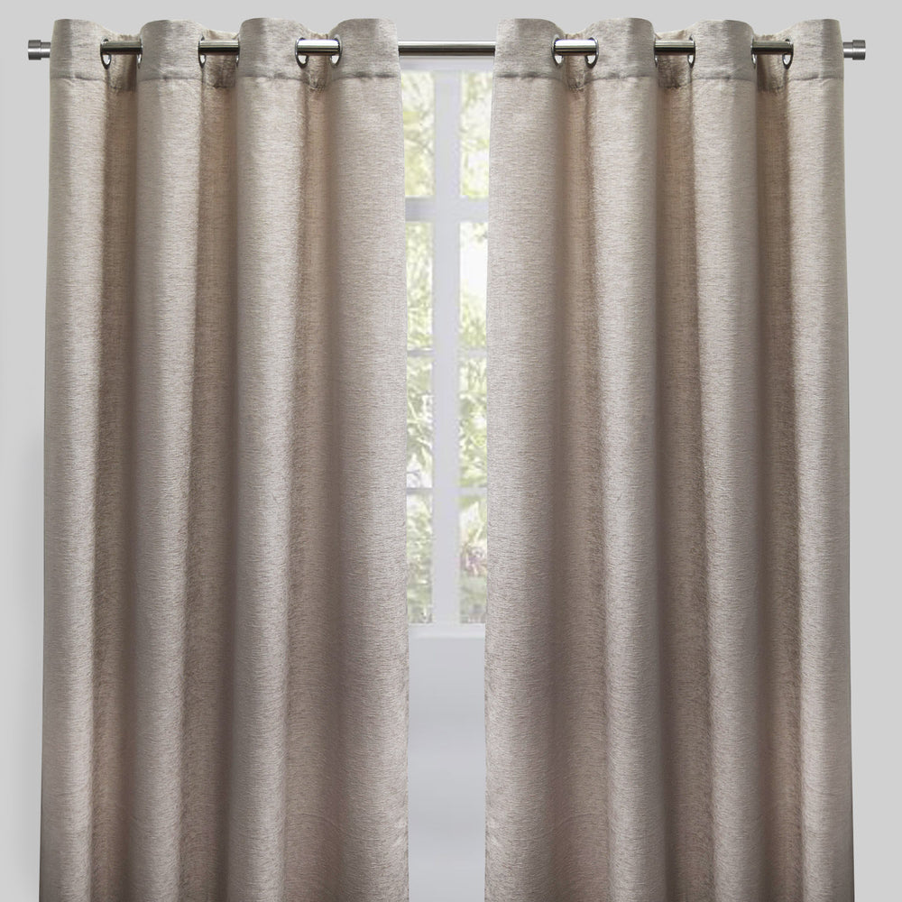 Throne Curtain Panels | Solid Textured Chenille