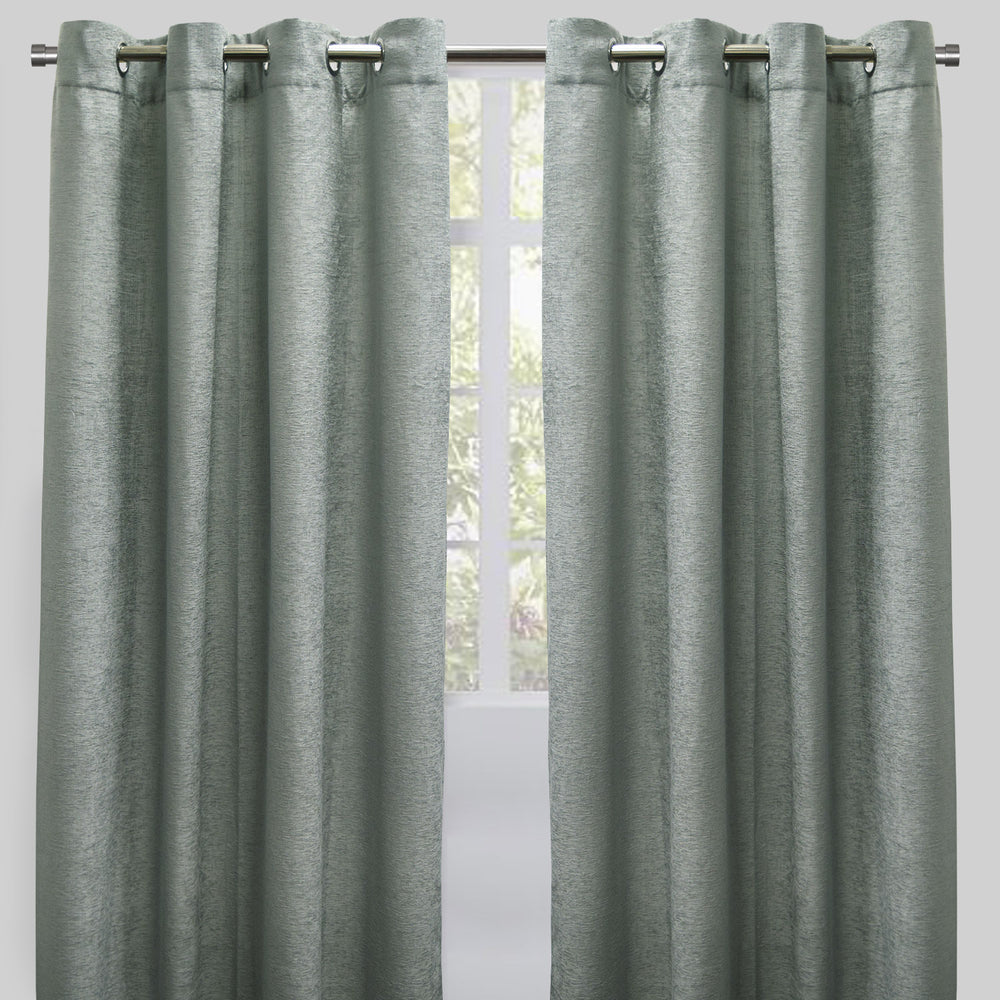 Throne Curtain Panels | Solid Textured Chenille