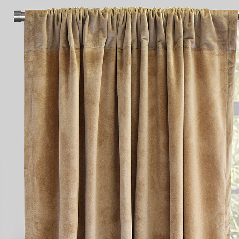 Torino Curtain Panels | Solid Velvet