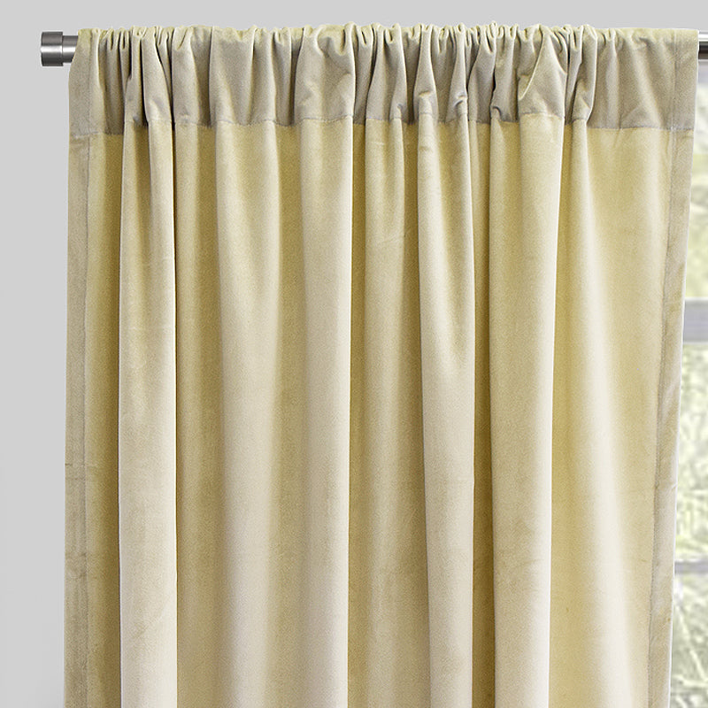Torino Curtain Panels | Solid Velvet