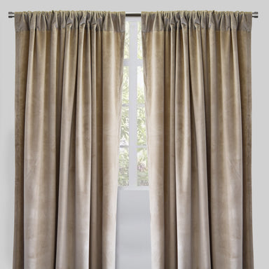 Torino Curtain Panels | Solid Velvet