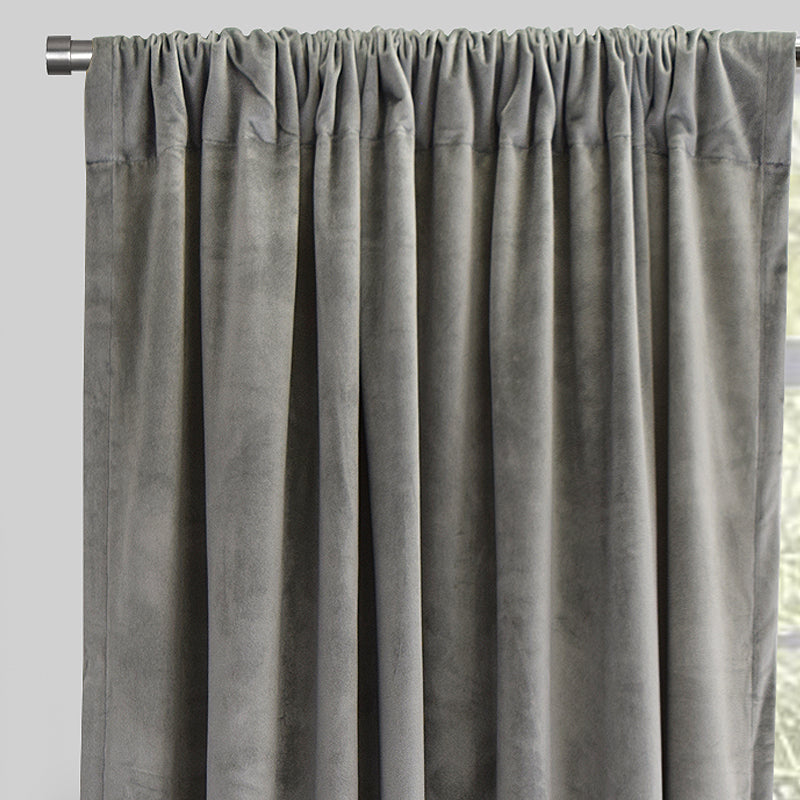 Torino Curtain Panels | Solid Velvet