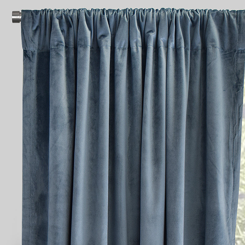 Torino Curtain Panels | Solid Velvet