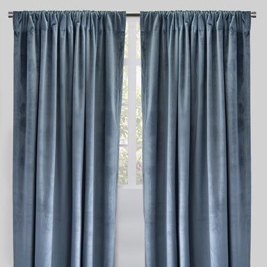 Torino Curtain Panels | Solid Velvet