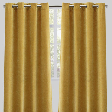 Vargas Curtain Panels | Solid Chenille