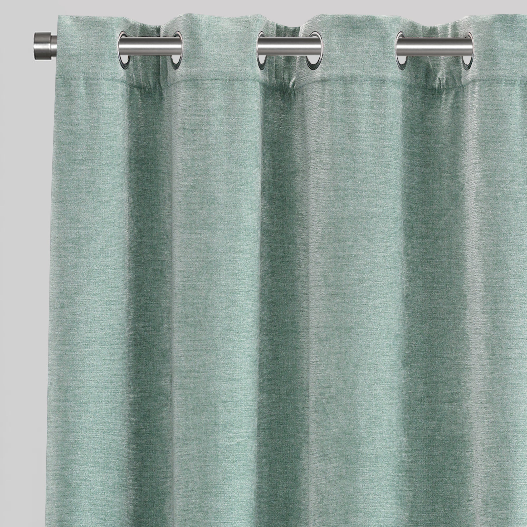 Vargas Curtain Panels | Solid Chenille