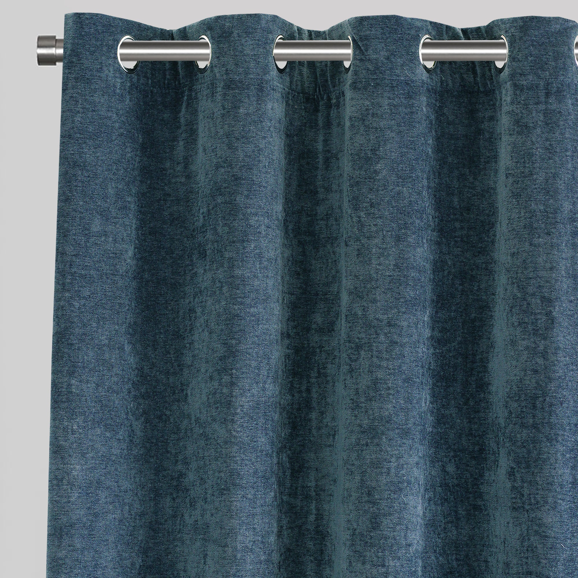 Vargas Curtain Panels | Solid Chenille