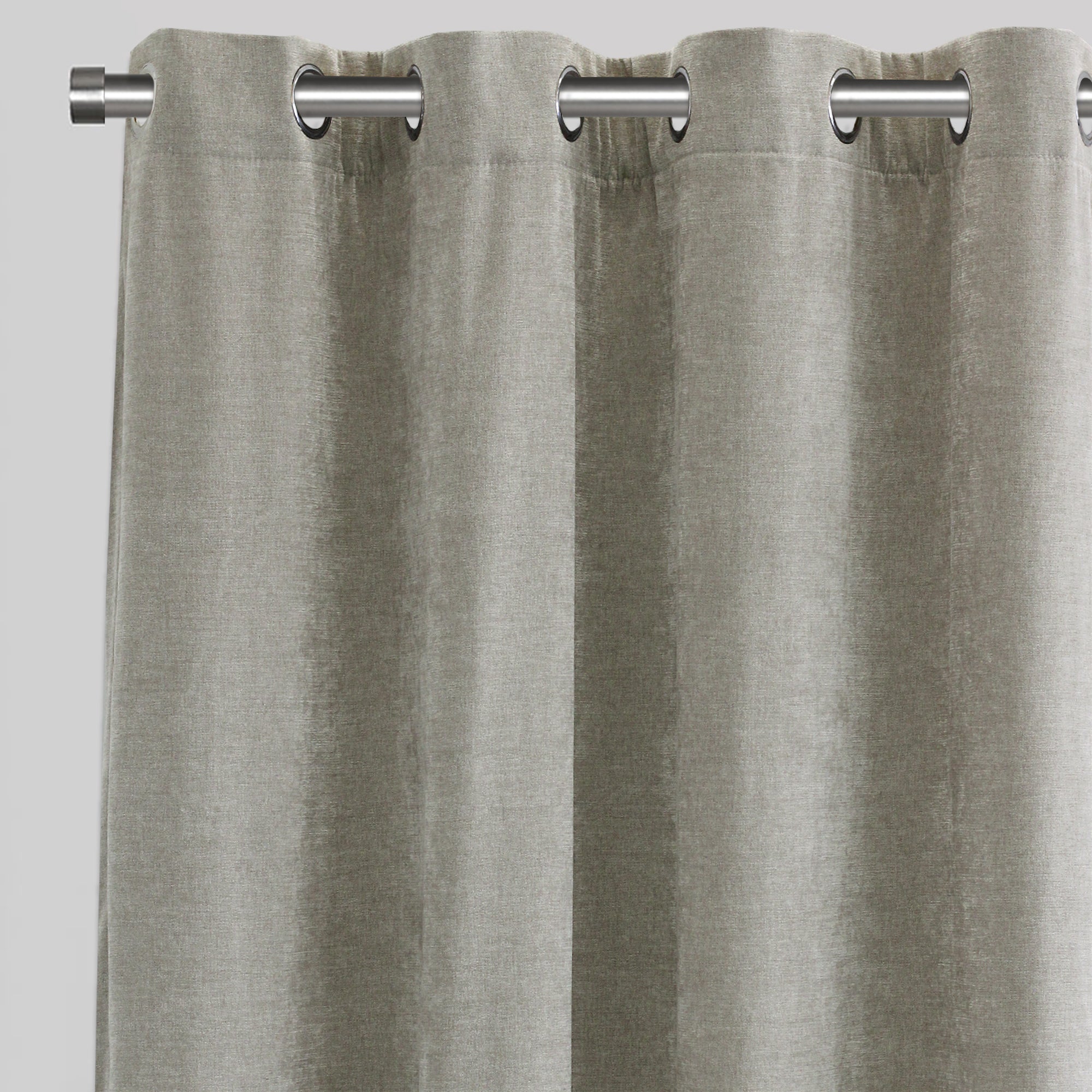 Vargas Curtain Panels | Solid Chenille
