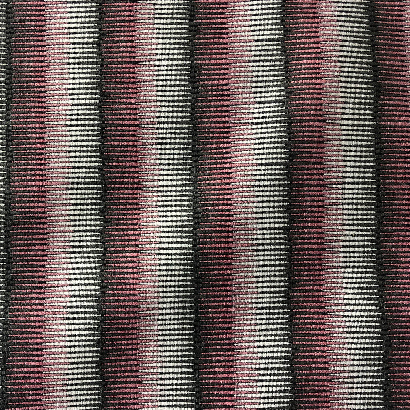Dumont Fabric in color Blush is a Multicolored Stripe Chenille Fabric pattern good for Drapery & Curtain Fabric and Upholstery Fabric