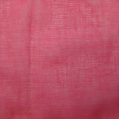 Earth fabric in color Cerise showcasing fabric solid linen look sheer drapery & curtain fabric.