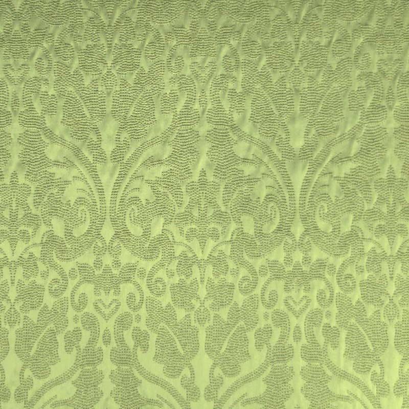Eastern Fabric in color Apple is a Shiny Dotted Damask Fabric pattern good for Drapery & Curtain Fabric
