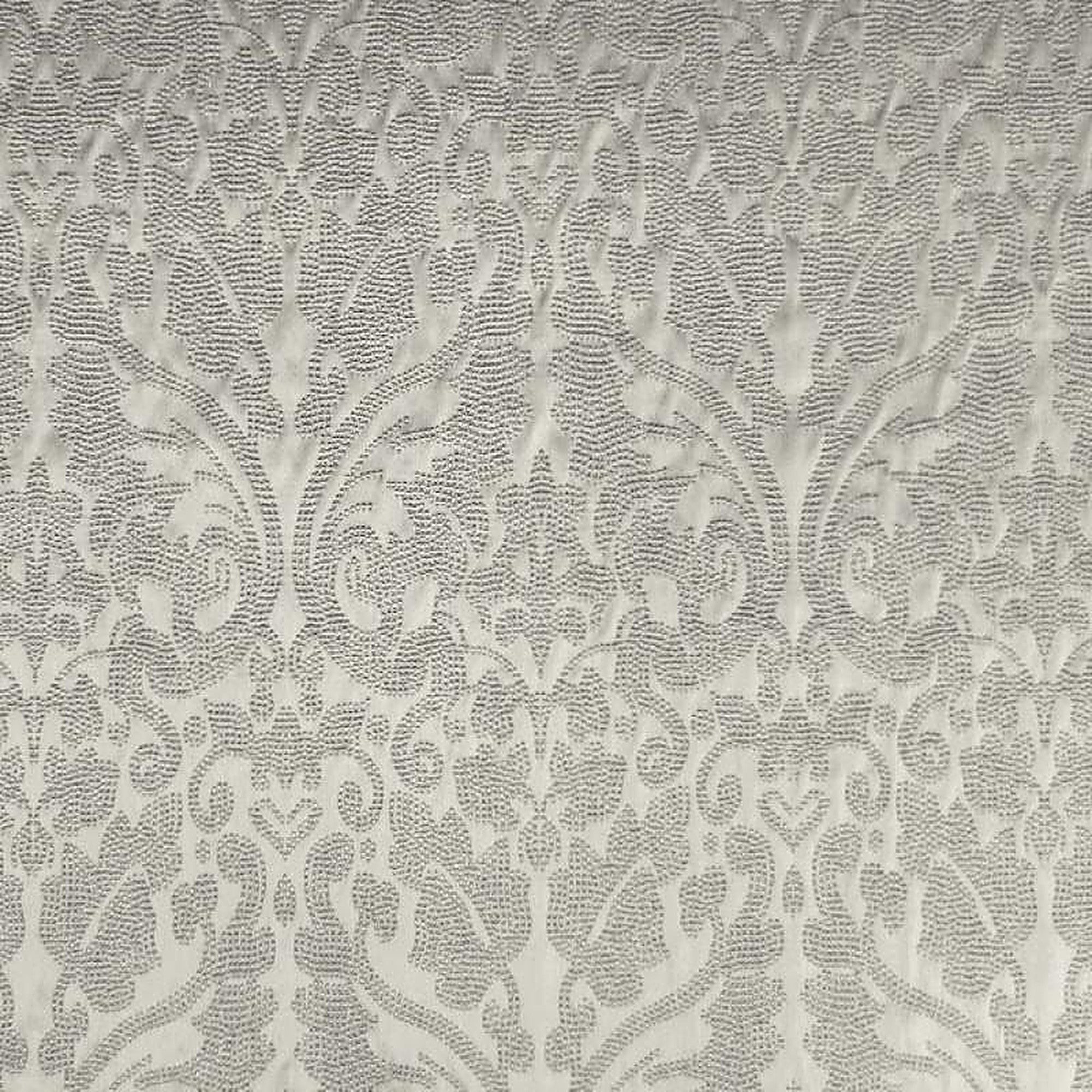Eastern Fabric in color Clay is a Shiny Dotted Damask Fabric pattern good for Drapery & Curtain Fabric