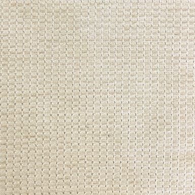 Elias Fabric in color Ecru is a Small Square Metallic Fabric pattern good for Drapery & Curtain Fabric and Upholstery Fabric
