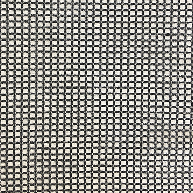 Elias Fabric in color Black is a Small Square Metallic Fabric pattern good for Drapery & Curtain Fabric and Upholstery Fabric