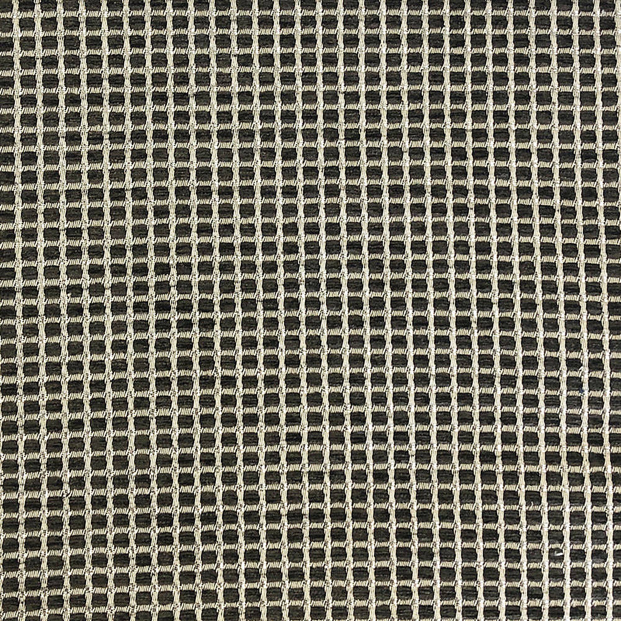 Elias Fabric in color Espresso is a Small Square Metallic Fabric pattern good for Drapery & Curtain Fabric and Upholstery Fabric