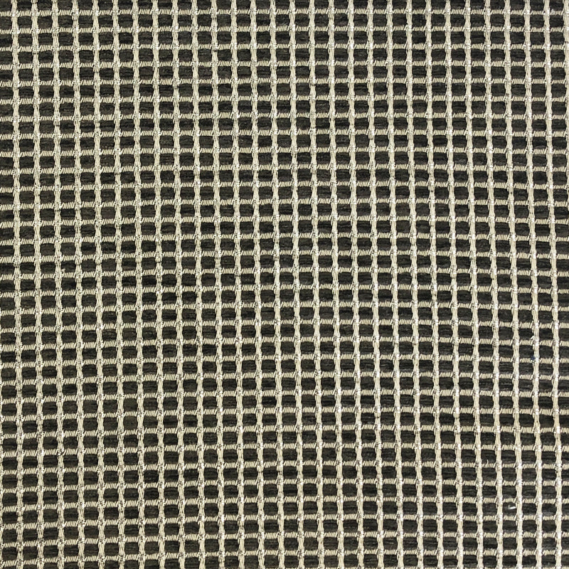 Elias Fabric in color Espresso is a Small Square Metallic Fabric pattern good for Drapery & Curtain Fabric and Upholstery Fabric