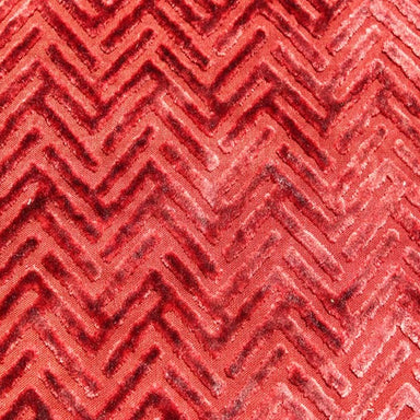 Emerson Fabric in color Rust is a Geometric Velvet Fabric pattern good for Drapery & Curtain Fabric and Upholstery Fabric