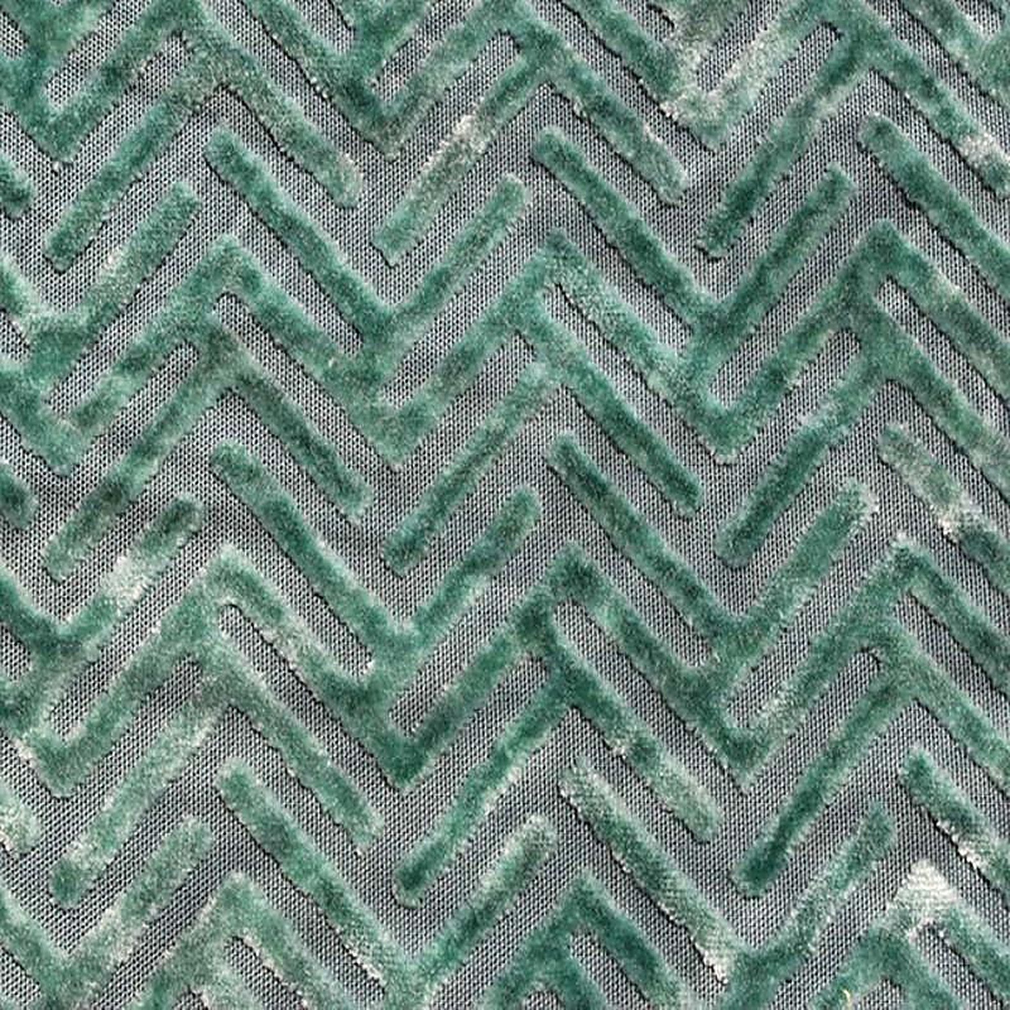 Emerson Fabric in color Spa is a Geometric Velvet Fabric pattern good for Drapery & Curtain Fabric and Upholstery Fabric