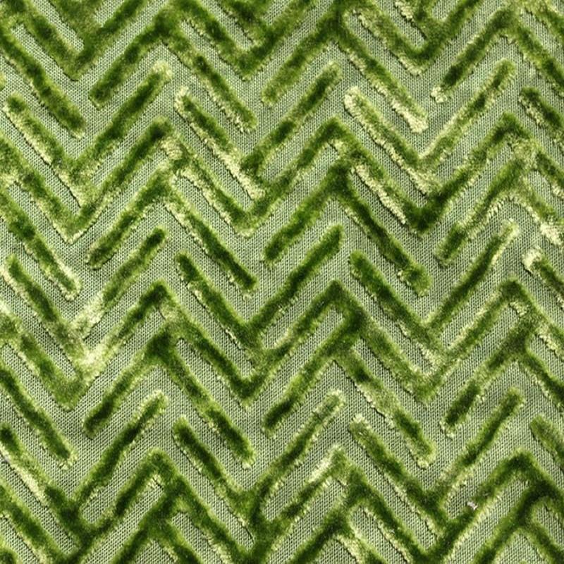 Emerson Fabric in color Apple is a Geometric Velvet Fabric pattern good for Drapery & Curtain Fabric and Upholstery Fabric