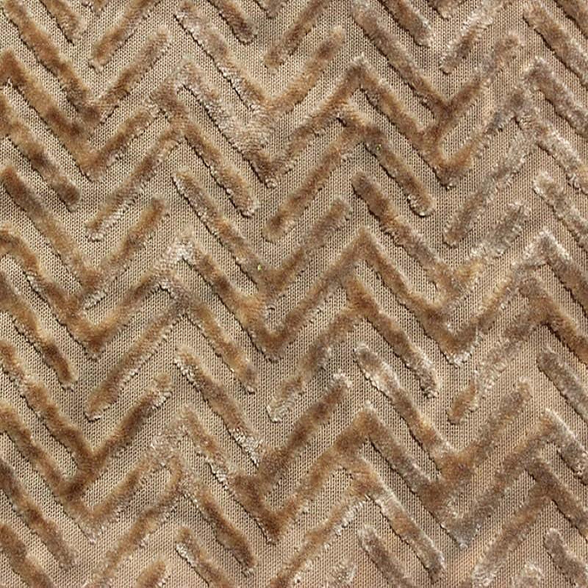 Emerson Fabric in color Beige is a Geometric Velvet Fabric pattern good for Drapery & Curtain Fabric and Upholstery Fabric