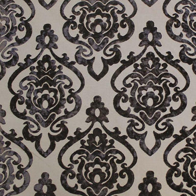 Evans Fabric in color Mocha is a Damask Velvet Fabric pattern good for Drapery & Curtain Fabric and Upholstery Fabric