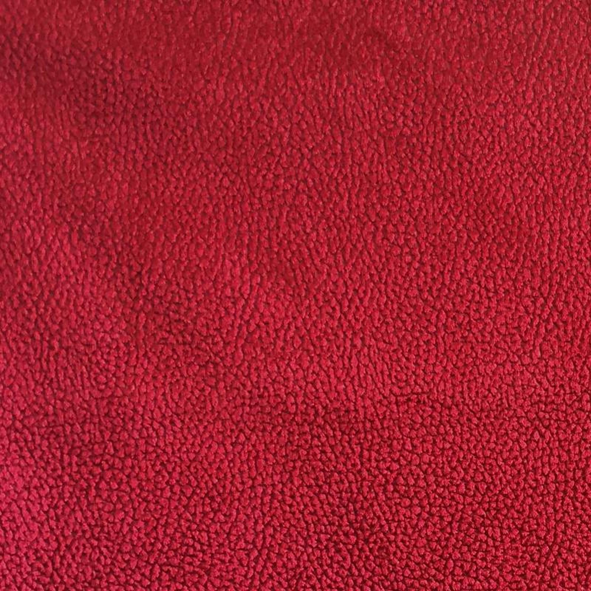 Felix fabric in color Cranberry showcasing fabric textured solid velvet animal skin upholstery fabric & drapery & curtain fabric.