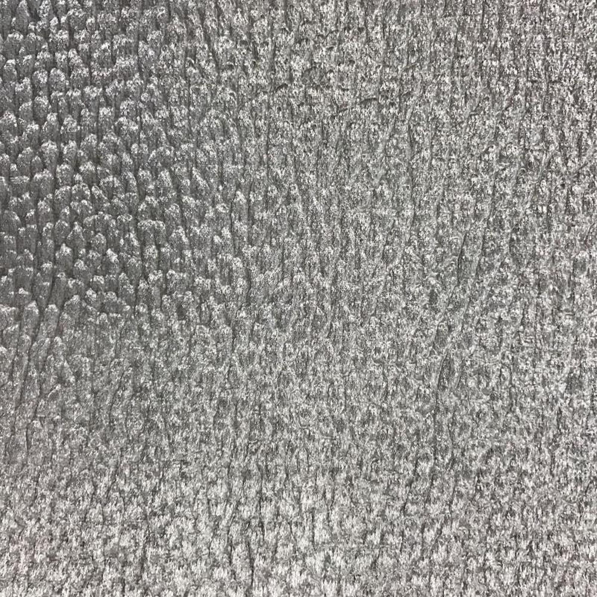 Felix fabric in color Pewter showcasing fabric textured solid velvet animal skin upholstery fabric & drapery & curtain fabric.