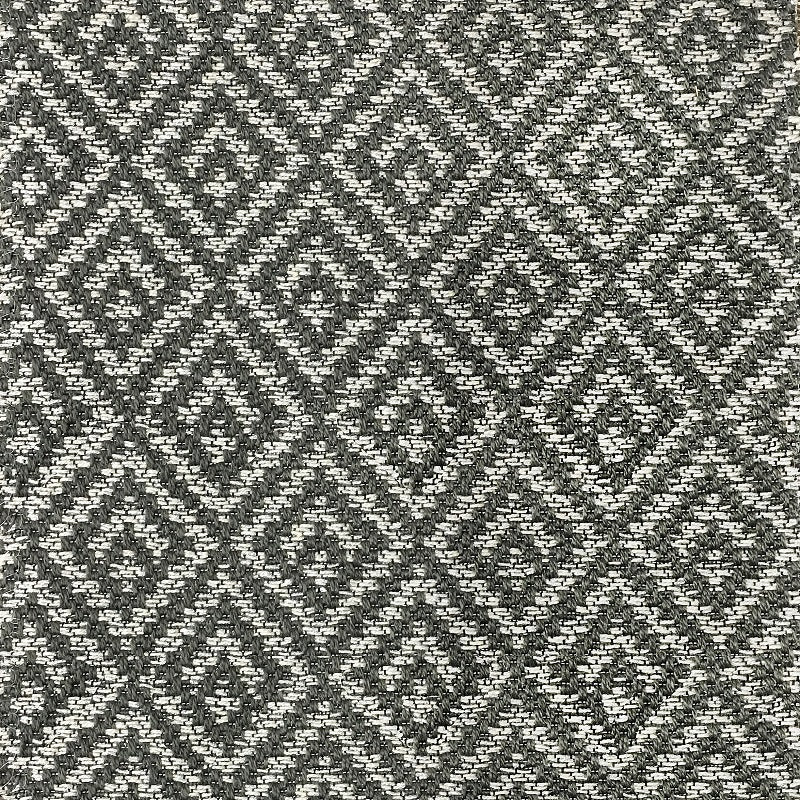 Fred Fabric in color Gray is a Metallic Diamond Linen Look Fabric pattern good for Drapery & Curtain Fabric and Upholstery Fabric