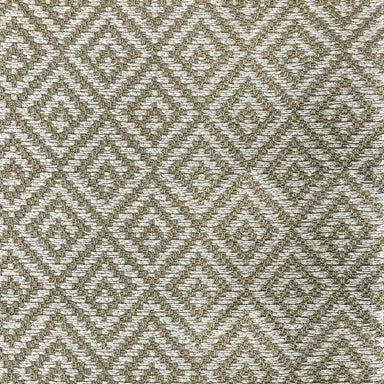 Fred Fabric in color Mocha is a Metallic Diamond Linen Look Fabric pattern good for Drapery & Curtain Fabric and Upholstery Fabric