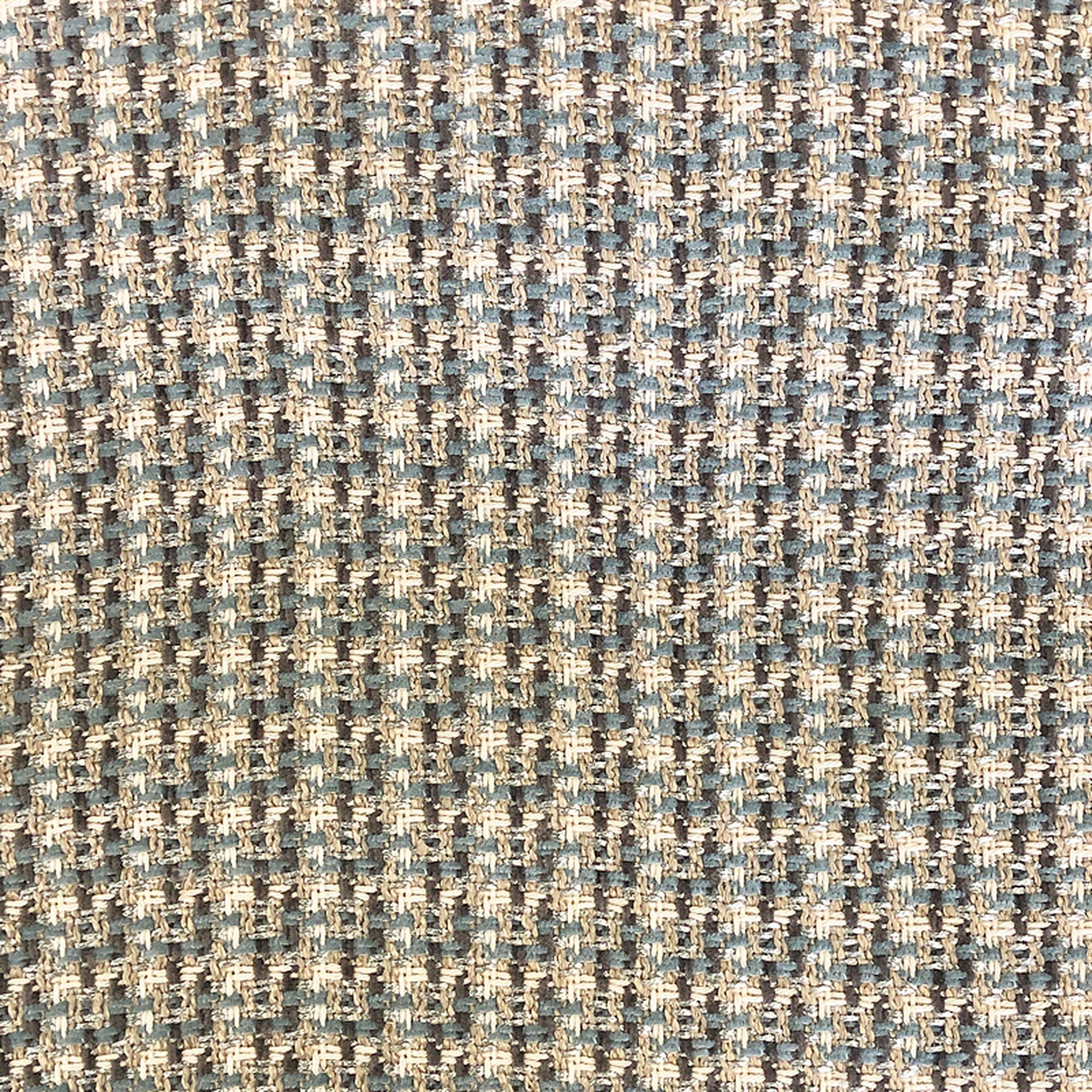 Galvan fabric in color Spa showcasing fabric square woven chenille with metallic yarn upholstery fabric.