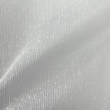Giona Fabric in color White is a Textured Solid Sheer Fabric that is good for Drapery & Curtain Fabric