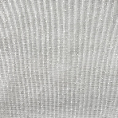 Giona Fabric in color White is a Textured Solid Sheer Fabric that is good for Drapery & Curtain Fabric